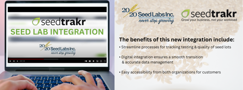 Seedtrakr Integration website