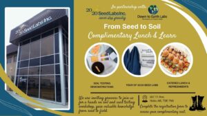 Seed to Soil Seminar March 20th, 2025.