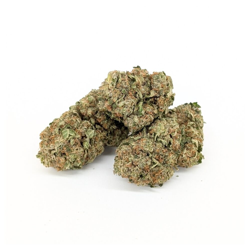 Image of Ghost Train Haze buds with white background