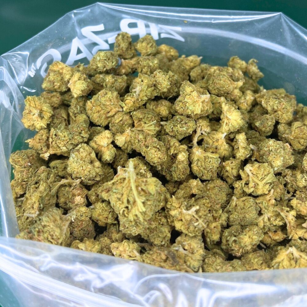 A bag of Franken Cakes buds