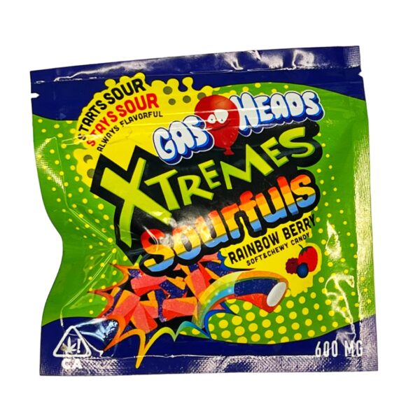 Gas Heads Xtremes Sourfuls - 600MG THC