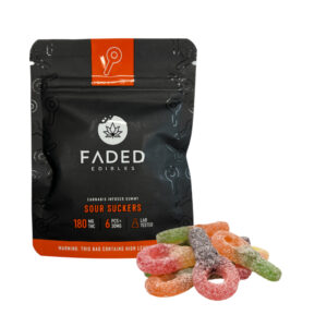 faded edibles sour suckers