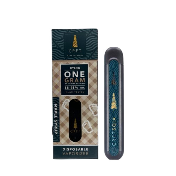 Disposable Vape Pen - 1 Gram - Maple Syrup