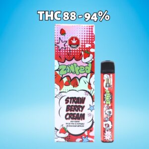 Live Resin Disposable Vape Pen - Strawberry Cream