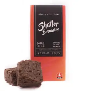 Shatter Brownies - 240mg THC - Sativa