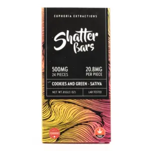 Cookies & Green Shatterbar – 500mg