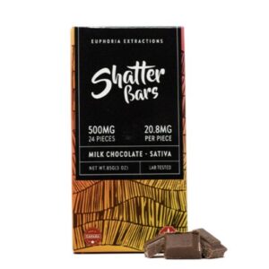 Sativa Milk Chocolate Shatterbar