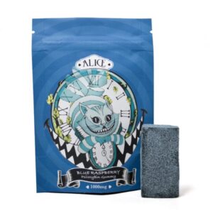 Alice Blue Raspberry Mushroom Gummies