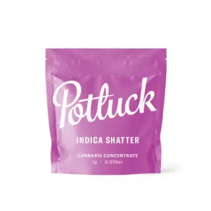 Potluck – Berry OG – Indica Shatter – 1g