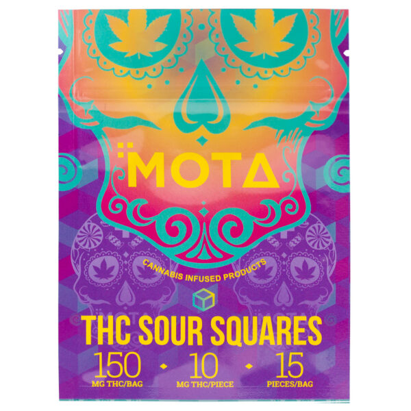 Sour Squares - 150mg THC