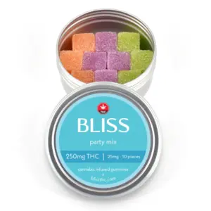 Bliss - Party Mix Gummies - 250mg THC