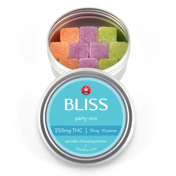 Bliss - Party Mix Gummies - 250mg THC