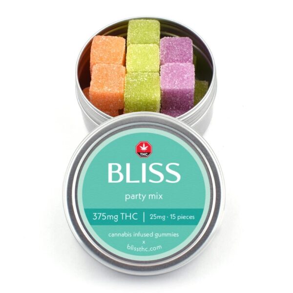 Bliss - Party Mix Gummies - 375mg THC