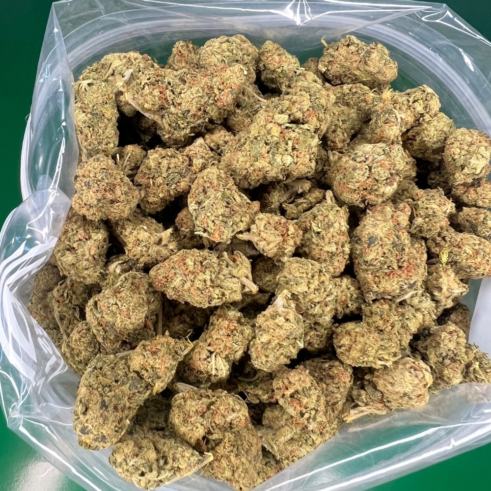 a bag of death star buds in a bag