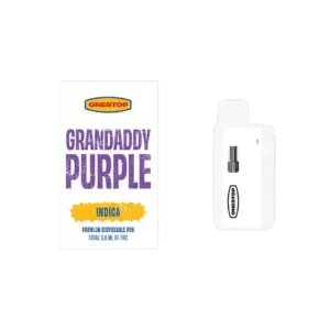 ONESTOP - 3g Disposable THC Vape Pens – Grandaddy Purple