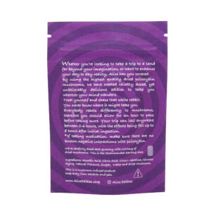 Alice - Sour Grape Mushroom Gummy – 2500mg - Image 2