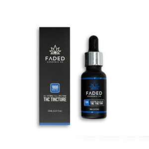 Faded Cannabis Co. THC Tinctures 1000mg