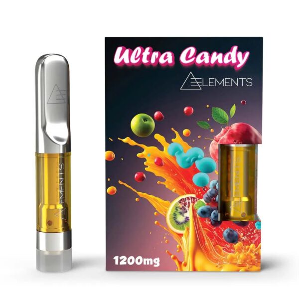 ELEMENTS – Ultra Candy Vape Pen Cartridge – Raspberry