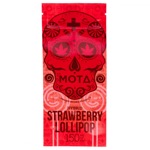 Lollipop - Strawberry - 150mg THC