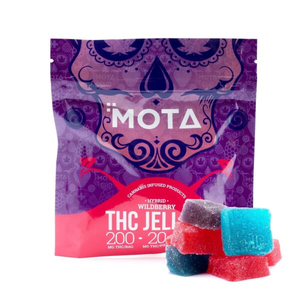 Wild Berry Jellies - 200mg THC