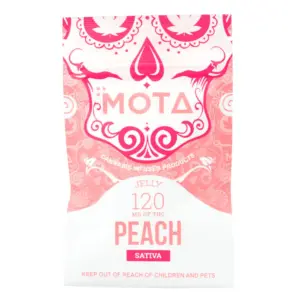 Mota - Jelly - Peach - Sativa - 120mg