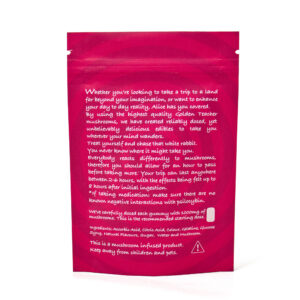 Alice Cherry Mushroom Gummy Back