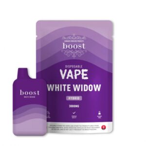 Boost – 3g Disposable THC Vape Pens – White Widow