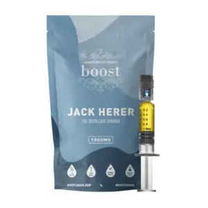 THC Distillate Syringe – Jack Herer – 1000mg THC