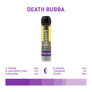 Boost – THC Vape Cartridge – Death Bubba – 1g - Image 2