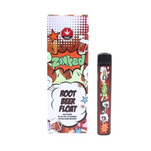 Zonked - Live Resin Disposable Vape Pen - Root Beer Float - Image 2