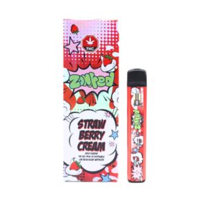 Zonked - Live Resin Disposable Vape Pen - Strawberry Cream - Image 2