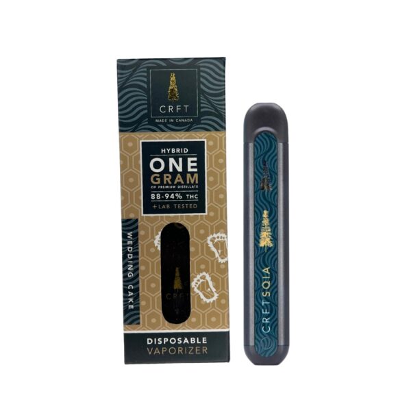 Disposable Vape Pen - 1 Gram - Wedding Cake