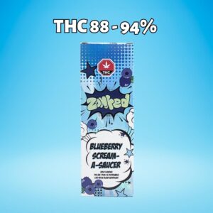 Live Resin Disposable Vape Pen - Blueberry Scream A Saucer