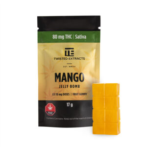 Jelly Bomb 80mg THC Sativa - Mango