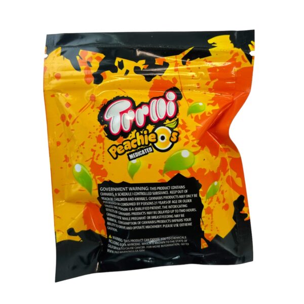 Trrlli Peachie Os Gummies - 600MG THC - Image 2