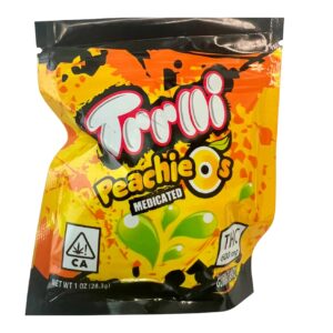 Trrlli Peachie Os Gummies - 600MG THC