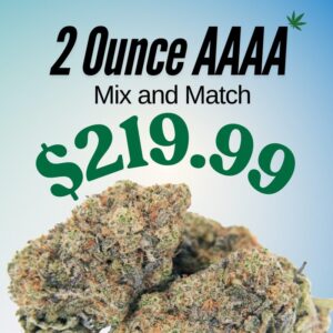 A graphic for AAAA 2 ounce mix and Match