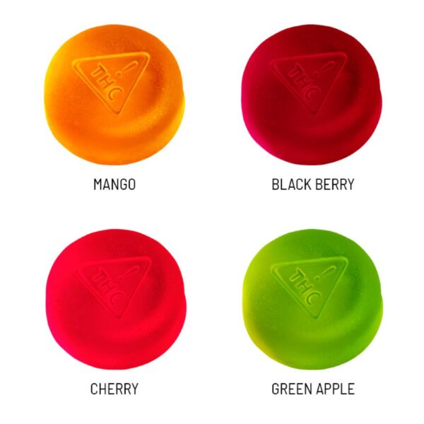 Jelly Bites - Sativa Fruit Punch Mix - 500mg THC - Image 3