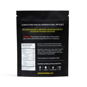 Jelly Bites - CBD Light & Fruity Mix - 500mg - Image 2