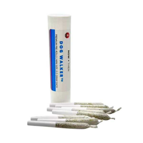Now + Then – 8 Pack God Kush Dogwalker Pre Rolls