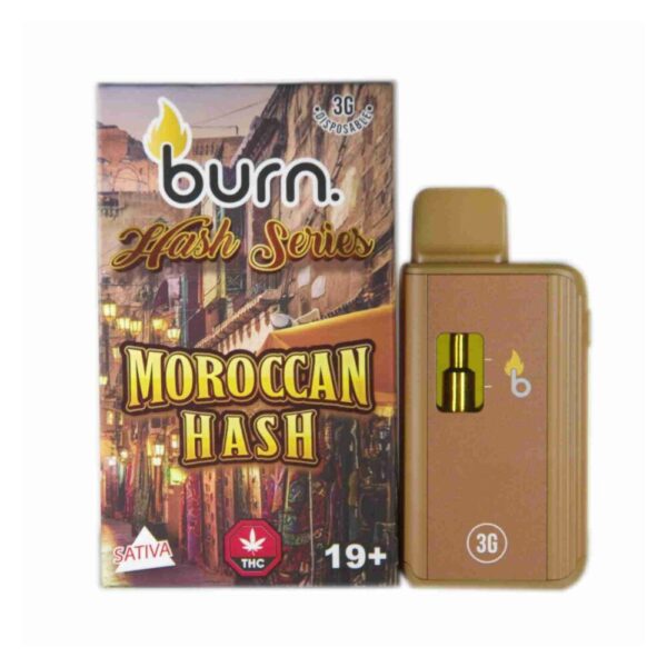 The Straight Goods - Moroccan Hash 3g THC Vape on a clean white background