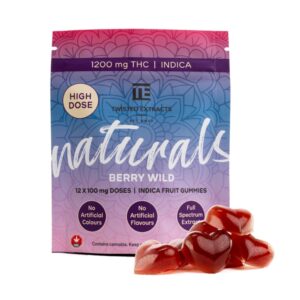 Twisted Naturals - Berry Wild Gummies - 1200mg THC