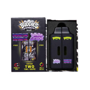 BUDDIES – Dual Chamber Vape – Blueberry Sour Raspberry Ice + White Grape – 2g