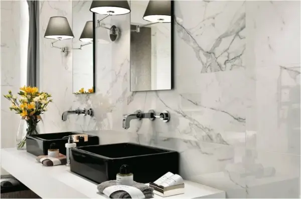 Marble Imitation Calacatta X 24x24" Satin Matte - Image 2