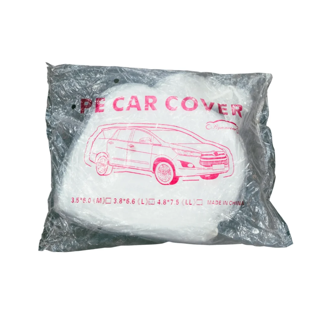 Plastic Car Cover car covers & protectors, detail view 3
