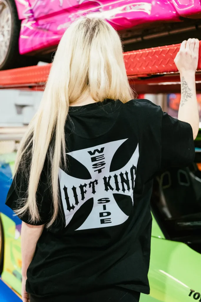 Lift King West Side T-Shirt apparel, detail view 4