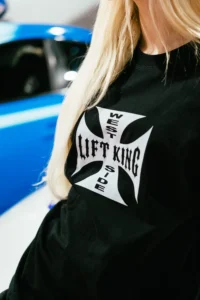 Lift King West Side T-Shirt apparel, detail view 6
