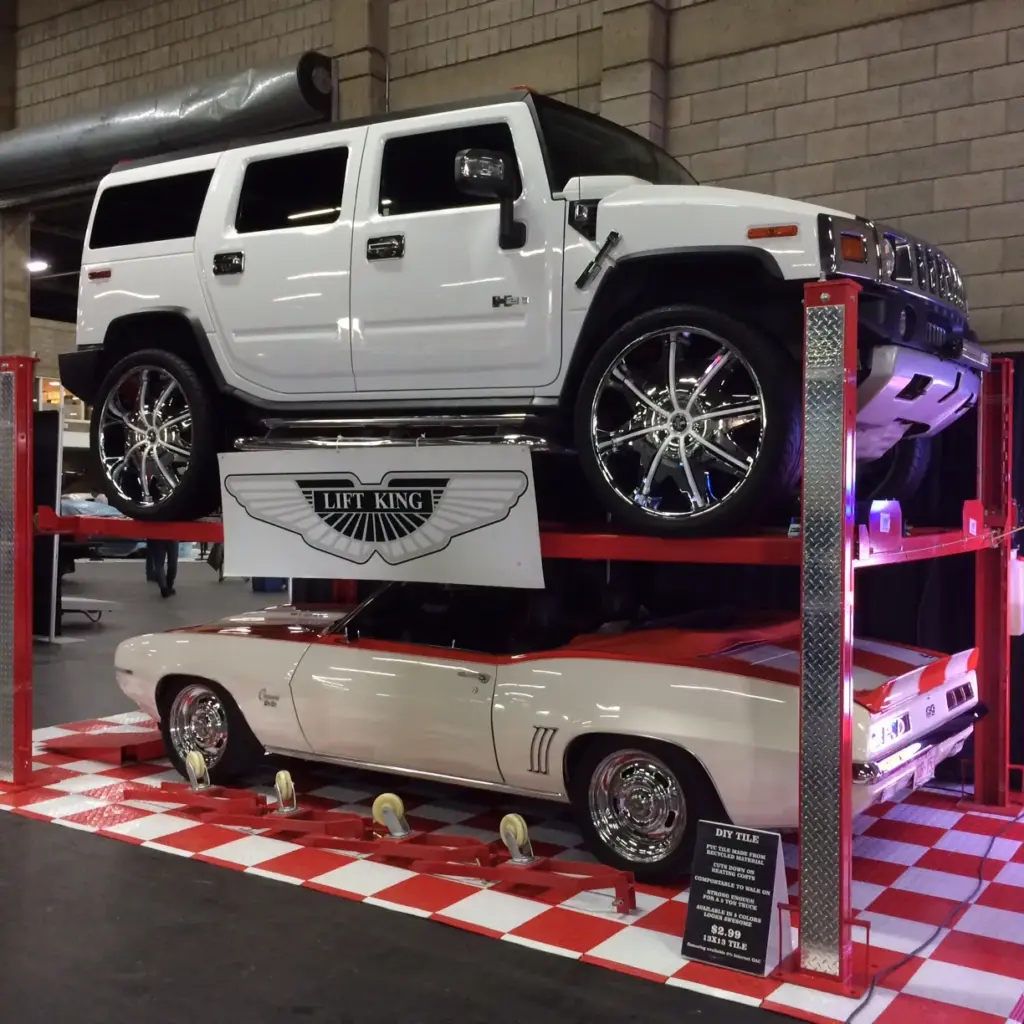 Pro King 8 XXL 4 post lift, 8,000 lbs capacity, Lift King Calgary
