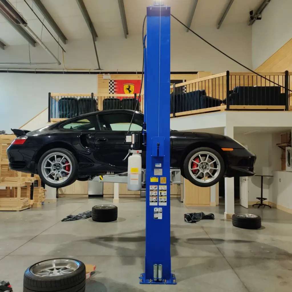 Pro King 15 two post car lift column detail