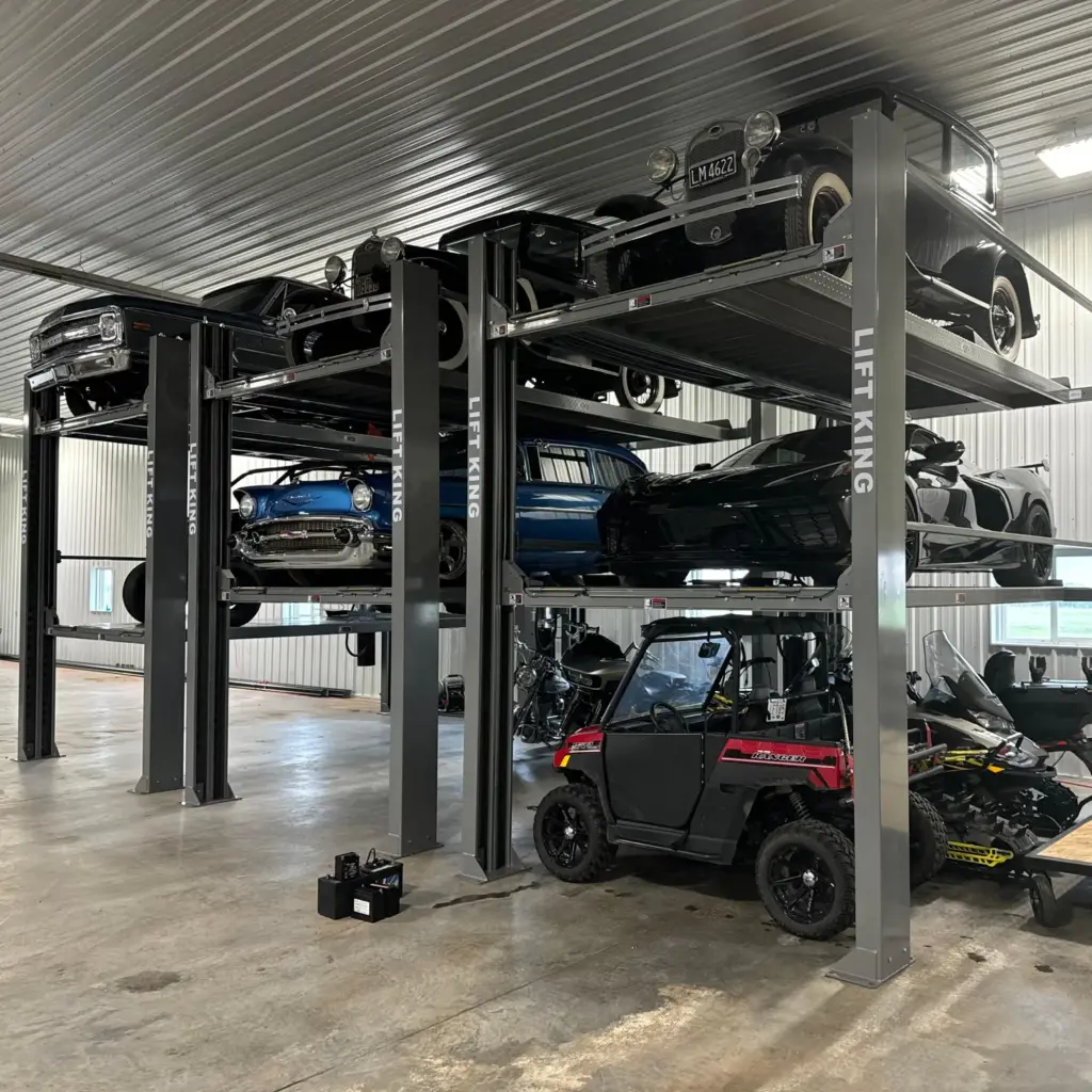 Pro King Triple 4 post lift, detail view 3